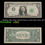 1963B $1 'Barr Note' Federal Reserve Note (New York, NY) Grades vf+