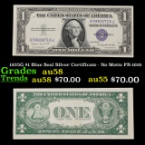 1935G $1 Blue Seal Silver Certificate - No Motto FR-1616 Grades Choice AU/BU Slider