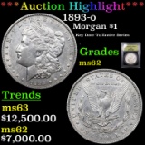***Auction Highlight*** 1893-o Morgan Dollar $1 Graded Select Unc BY USCG (fc)