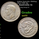 1946(m) Australia 1 Shilling Silver KM# 39a Grades Select AU