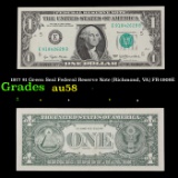 1977 $1 Green Seal Federal Reserve Note (Richmond, VA) FR-1909E Grades Choice AU/BU Slider