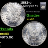 ***Auction Highlight*** 1882-o Morgan Dollar $1 Graded ms65 BY SEGS (fc)