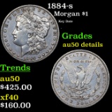 1884-s Morgan Dollar $1 Grades AU Details