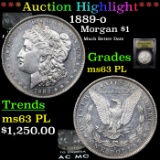 ***Auction Highlight*** 1889-o Morgan Dollar $1 Graded Select Unc PL BY USCG (fc)