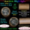 ***Auction Highlight*** Full Roll of Silver 1964 Canadian Dollar with Queen Elizabeth II, 20 Coins i