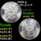 1886-p Morgan Dollar $1 Grades Choice Unc+ PL