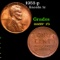 1953-p Lincoln Cent 1c Grades GEM++ RB