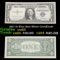 1957 $1 Blue Seal Silver Certificate Grades Gem CU