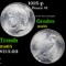 1925-p Peace Dollar $1 Grades GEM Unc