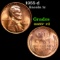 1955-d Lincoln Cent 1c Grades Gem+ Unc RD