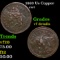 1863 Us Copper Civil War Token 1c Grades vf details