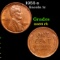 1952-s Lincoln Cent 1c Grades Choice Unc RB