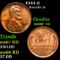 1944-d Lincoln Cent 1c Grades GEM++ RD