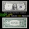 1935E $1 Blue Seal Silver Certificate Grades Gem+ CU