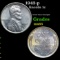 1943-p Lincoln Cent 1c Grades GEM Unc