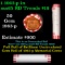 Shotgun Lincoln 1c roll, 1963-p 50 pcs Bank Wrapper.