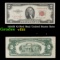 1953B $2 Red Seal United States Note Grades vf+