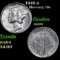 1942-s Mercury Dime 10c Grades Choice Unc