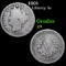 1891 Liberty Nickel 5c Grades g+