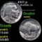 1937-p Buffalo Nickel 5c Grades GEM Unc