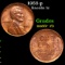 1953-p Lincoln Cent 1c Grades Gem+ Unc RB