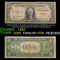 1935A $1 Silver Certificate North Africa,WWII Emergency Currency Signatures of Julian & Morgenthau G