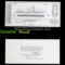 Proof 1850 $100 California Promissory Note - Obverse BEP Intaglio Souvenir Card SO-034, ANA '83 Grad