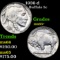 1936-d Buffalo Nickel 5c Grades GEM+ Unc