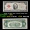 1928F $2 Red Seal United States Note Grades vf+