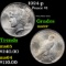 1924-p Peace Dollar $1 Grades Choice+ Unc