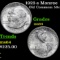 1923-s Monroe Old Commem Half Dollar 50c Graded ms64 BY SEGS
