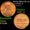 1976-p Lincoln Cent Mint Error 1c Grades GEM++ RB