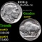 1936-p Buffalo Nickel 5c Grades Choice+ Unc