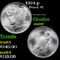 1924-p Peace Dollar $1 Grades Choice+ Unc