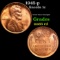 1945-p Lincoln Cent 1c Grades GEM Unc RD