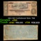 1864 $10 Confederate Note, T68 Grades vf+