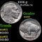 1936-p Buffalo Nickel 5c Grades Select Unc