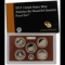 2012 United States America The Beautiful Quarters Proof Set 5 Coins