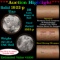 ***Auction Highlight*** Full solid date 1922-p Uncirculated Peace silver dollar roll, 20 coins (fc)