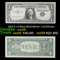 1957A $1 Blue Seal Silver Certificate Grades Choice AU