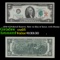 1976 $2 Federal Reserve Note 1st Day of Issue, with Stamp Grades Gem CU