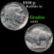 1936-p Buffalo Nickel 5c Grades Choice AU