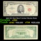 1963 $5 Red Seal United States Note Grades vf+