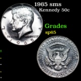 1965 sms Kennedy Half Dollar 50c Grades sp65