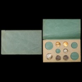 Partial All Original 1954 Mint Set On Original Cardboard