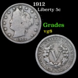 1912 Liberty Nickel 5c Grades vg, very good