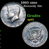 1965 sms Kennedy Half Dollar 50c Grades sp65