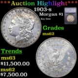 ***Auction Highlight*** 1903-s Morgan Dollar $1 Graded Select Unc By USCG (fc)