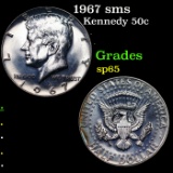 1967 sms Kennedy Half Dollar 50c Grades sp65