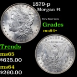 1879-p Morgan Dollar $1 Grades Choice+ Unc